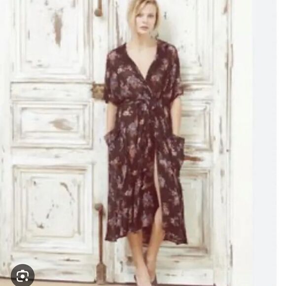 Mes Demoiselles Flamboyant Floral Maxi - Picture 6 of 12